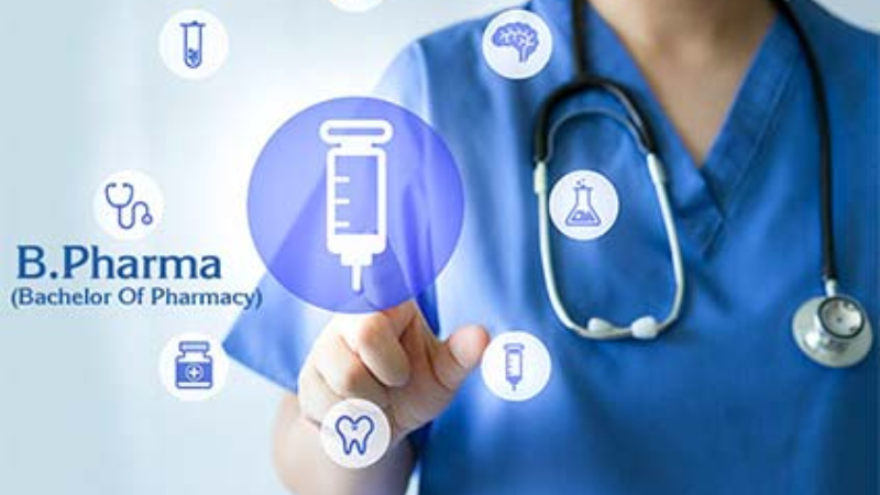 An orange painted blue, cut in half laying on a blue background